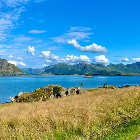 Midnight Sun Paradise Lofoten Tatil Evi *